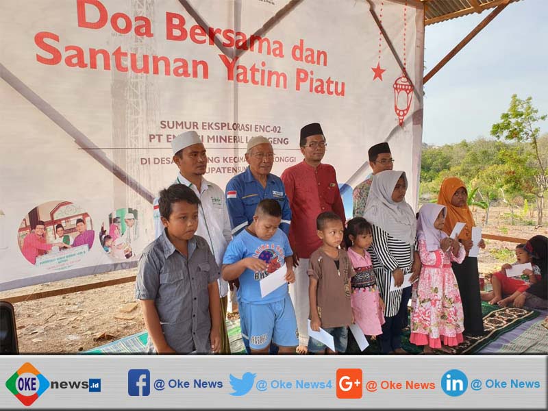 KKKS EML Berbagi Dengan Anak Yatim Di Tanjung Sumenep