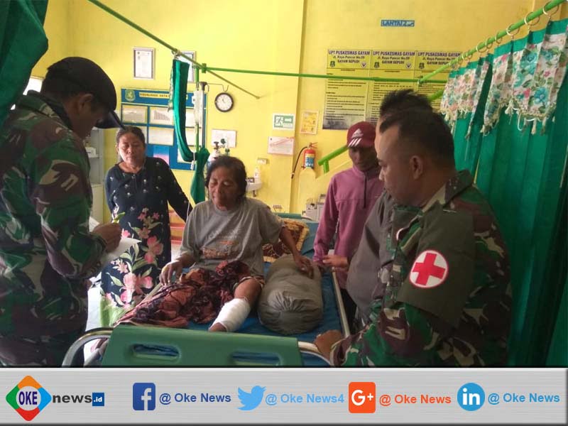 Tiba di Pulau Sapudi Sumenep, 7 Korban Gempa Langsung Ditangani Tim Kesehatan Kodam Brawijaya