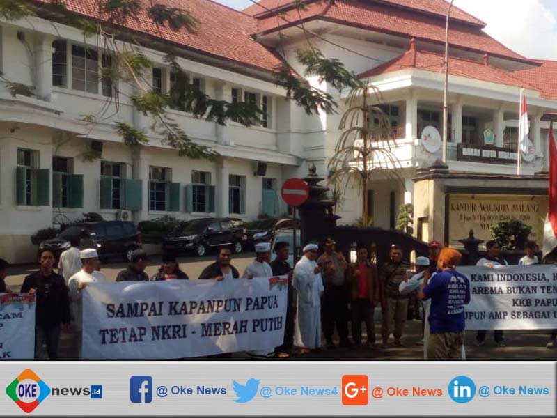 Tolak AMP, Warga Kota Malang Gelar Aksi Demo