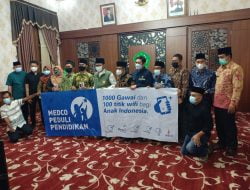 MEDCO Donasi 200 Gawai, Dukung PJJ di Pamekasan