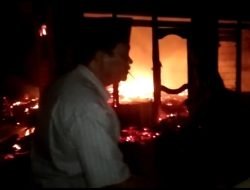 Sebuah Rumah di Pamekasan Ludes Terbakar