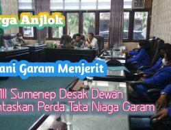 Harga Anjlok, PMII Sumenep Desak Dewan Tuntaskan Perda Tata Niaga Garam