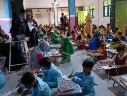Hampir 500 Siswa Ikuti Lomba Mewarnai Logo Pesantren di Momentum Milad ke-78 MI At-Taufiqiyah 