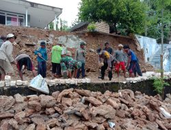 Bencana Lonsong, TPT 5 Meter di Pakandangan Tengah Ambruk