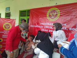 Jelang Ramadan, BIN, Dinkes dan KB Sumenep Gencar Laksanakan Vaksinasi 