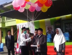 Balik Pesantren, Ribuan Siswa Ponpes At-Taufiqiyah Antusias Ikuti Apel Pasca Lebaran Idul Fitri 1443 H