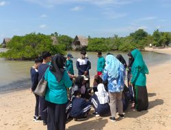 Tingkatkan Kesadaran Keselamatan Lingkungan, Ratusan Siswa Belajar Pembibitan Pohon Mangrove di Pantai Kasoghi
