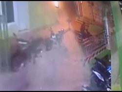 Aksi Pencurian Motor di Masjid Pamekasan Terekam CCTV