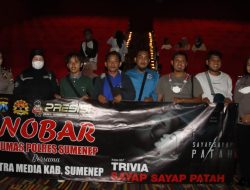 Tingkatkan Sikap Patriotisme dan Nasionalisme di Momentum HUT RI ke-77, Polres Sumenep Bersama KJS Nonton Bareng Film ‘Sayap-sayap Patah’