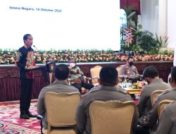 Lima Arahan Keras Presiden Jokowi kepada Jajaran Polri