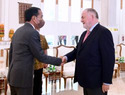 Presiden Jokowi Terima Presiden World Water Counci