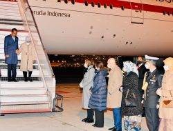 Presiden Jokowi dan Ibu Iriana Tiba di Brussels  