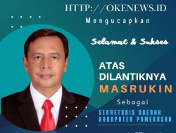 Redaksi Okenews.id, Ucapkan Selamat Atas Dilantiknya Bapak Masrukin Sebagai Sekda Pamekasan