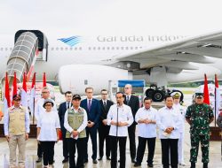 Presiden Jokowi Lepas Bantuan Kemanusiaan ke Turki dan Suriah