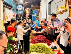 Kunjungi Pasar Natar Lampung, Presiden Tinjau Harga Komoditas Pangan