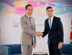 Presiden Jokowi Gelar Pertemuan Bilateral dengan PM Inggris