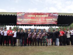 Sambut HUT Bhayangkara Ke 77, Polres Sumenep Gelar Lomba Menembak
