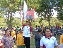 Sambut HUT Bhayangkara Ke-77, Kapolres Sumenep Buka Lomba Karapan Kambing Kapolres Sumenep Cup 2023