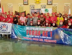 Wakil Bupati Pamekasan Lepas Kontingen KORMI ke Forda Jatim