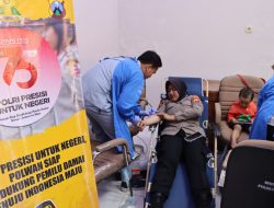 Peduli Sesama, Puluhan Polwan Gelar Donor Darah Meriahkan Hari Jadi Polwan RI Ke-75