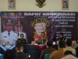 Satpol PP Sumenep Inisiasi Rapat Koordinasi Operasi Bersama Pemberantasan Peredaran Rokok Ilegal