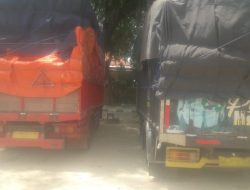 Dua Truk Pengangkut Tembakau Luar Madura, Diamankan ke Polres Pamekasan