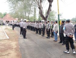 Polres Sumenep Terjunkan Ratusan Personil Amankan Unras di UPT Puskesmas Batang-Batang