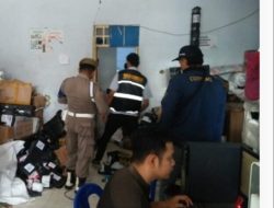 Sasar Kantor Ekspedisi, Tim Gabungan Satpol PP  Akhiri Operasi Pemberantasan Rokok Ilegal di Wilayah Hukum Sumenep Tahun 2023