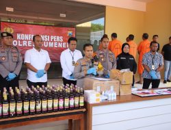 Ratusan Kasus Diselesaikan Polres Sumenep Sepanjang Tahun 2023