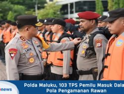 Polda Maluku, 103 TPS Pemilu Masuk Dalam Pola Pengamanan Rawan