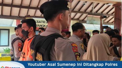 Youtuber Asal Sumenep Ini Ditangkap Polres Pamekasan