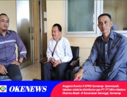 Antisipasi Darurat Gas Elpiji 3Kg, Komisi II DPRD Sumenep Lakukan Sidak ke PT. Mitra Madura Dharma Abadi