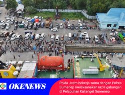 Rawan Peredaran Narkoba Antar Pulau?, Polda Jatim dan Polres Sumenep Lakukan Razia Gabungan