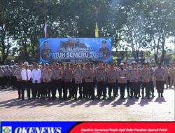 Kapolres Sumenep Pimpin Apel Gelar Pasukan Operasi Patuh Semeru 2025