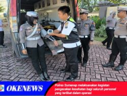 Satgas Banops Patuh Semeru 2025, Laksanakan Pengecekan Kesehatan Kepada Personil Yang Terlibat Operasi