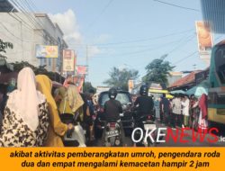Egois.! Travel Umroh di Bluto Membuat Macet Hingga 1 Jam Lebih di Jalan Raya Provinsi