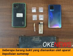 Keciduk Pesta Sabu, Guru SD dan Petani di Sumenep Diringkus Polisi