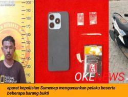 Edarkan Sabu, Pemuda di Gadu Timur Sumenep Diringkus Polisi