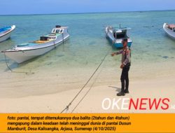 Naas! Asyik Bermain di Pantai, Dua Balita di Sumenep Tewas Terseret Ombak