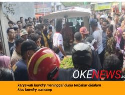 Seorang Wanita Tewas Terbakar di Kios Laundry Sumenep