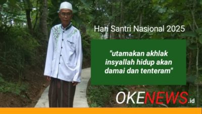 Hari Santri Nasional 2025, KH. Sami’udin: Meneguhkan Akhlakul Karimah Menuju Resolusi Peradaban Modernisasi