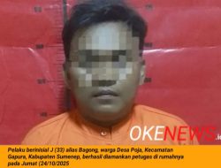 Bawa Kabur Motor Milik Warga Hendak Belanja, Pria Asal Gapura Sumenep Terancam Tujuh Tahun Penjara