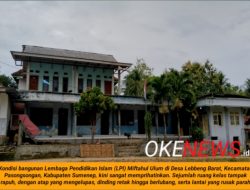 Gedung Pendidikan di Lebeng Pasongsongan Sumenep Memprihatinkan, Keselamatan Siswa Terancam