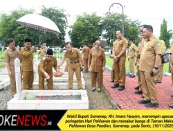 Pimpin Peringatan Hari Pahlawan 2025, Wabup Sumenep KH. Imam Hasyim: Jadikan Stimulus Jasa Pahlawan yang Telah Korbankan Jiwa dan Raga