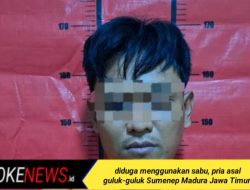 Berusaha Mengelabui Petugas, Pengguna Sabu di Guluk-guluk Sumenep Dibekuk Polisi