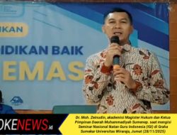 “Menuju Indonesia Emas” Dr. Moh. Zeinudin: Pentingnya Perlindungan Hukum Guru untuk Wujudkan Pendidikan Bermartabat