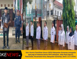 Perkuat Koordinasi, KPU Sumenep Gelar Apel Pagi