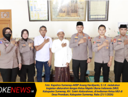 Perkuat Sinergitas Kapolres Sumenep Jalin Silaturahmi Dengan MUI Sumenep