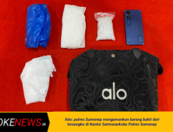 Edarkan Sabu?, Wanita Asal Pamekasan Diringkus Oleh Polres Sumenep