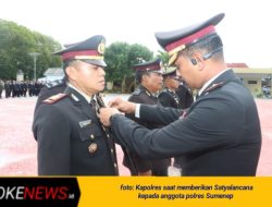 51 Personil Polres Sumenep Terima Kehormatan Satyalencana Pengabdian